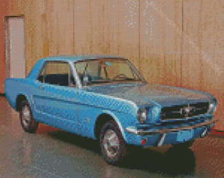 Ford Mustang 65 Diamond Painting