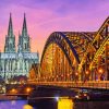 Germany Cologne At City Sunset Diamond Painting