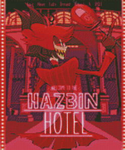 Hazbin Hotel Character Poster Diamond Painitng