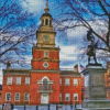 Historical Independence Hall Diamond Painting