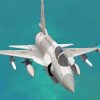 JF17 Thunder Aircraft Diamond Painting