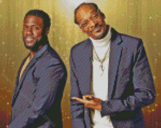 Kevin Hart And Snoop Dogg Diamond Painting