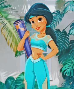 Modern Disney Princess Jasmine Diamond Painting