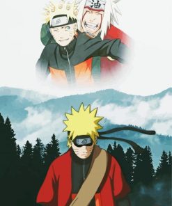 Naruto And Jiraiya Diamond Painting