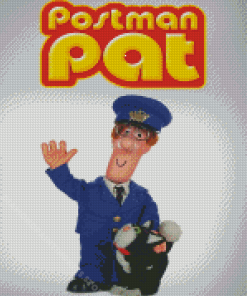 Postman Pat Animation Poster Diamond Painting