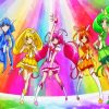 Smile Precure Characters Diamond Painting