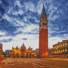St Marks Square Basilica Venice Italy Diamond Painting