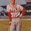 Stan Musial Baseballer Diamond Painting