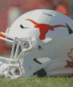 Texas Longhorns Football Helmet Diamond Painting
