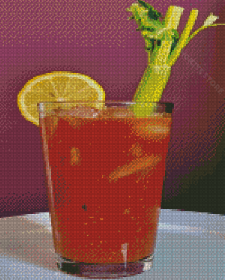 The Bloody Mary Cocktail Diamond Painting