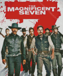 The Magnificent Seven Poster Diamond Painting