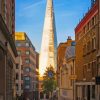 The Shard View From London Streets Diamond Painting