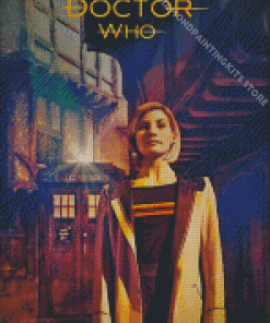 Thirteenth Doctor Character Doctor Who Diamond Painting