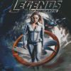 White Canary Legends Of Tomorrow Poster Diamond Painting