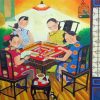 Women Playing Mahjong Diamond Painting