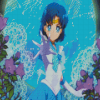 Aesthetic Sailor Mercury Diamond Painting