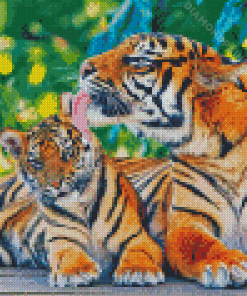 Bengal Tigers Diamond Painting