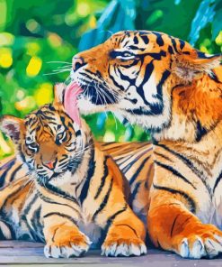 Bengal Tigers Diamond Painting