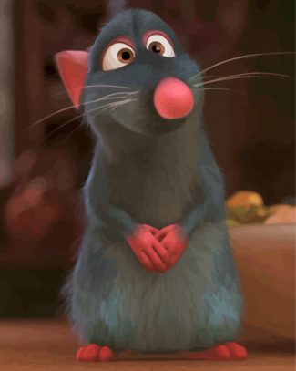 Cool Remy The Rat Diamond Painting