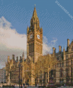 England Manchester Town Hall Diamond Painting