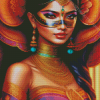 Gorgeous Indian Lady Diamond Painting