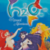 H2o Mermaids Disney Poster Diamond Painting