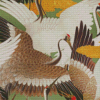 Japanese Cranes Birds Diamond Painting