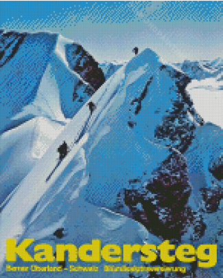 Kandersteg Switzerland Poster Diamond Painting