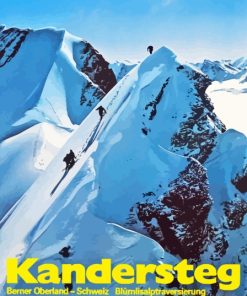 Kandersteg Switzerland Poster Diamond Painting