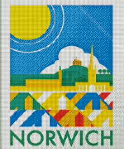 Norwich Poster Diamond Painting