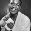 Sugar Ray Robinson Boxer In Black And White Diamond Painting