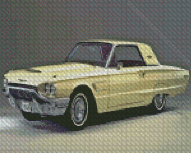 The Ford Thunderbird Diamond Painting