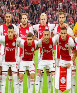 Ajax Amsterdam Players Diamond Painting