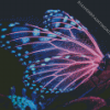 Butterfly And Purple Light Wings Diamond Painting