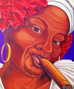 Cuban Woman Diamond Painting