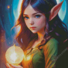 Elf Girl 5D Diamond Painting