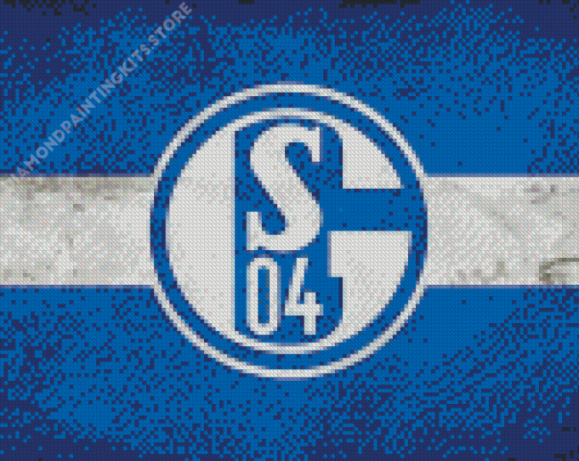 FC Schalke Logo Diamond Painting