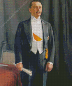 Finnish Military Leader Carl Mannerheim Diamond Painting
