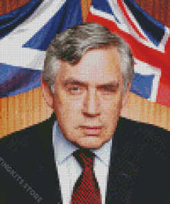 Former Prime Minister Gordon Brown Diamond Painting