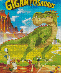 Gigantosaurus Season One Poster 5D Diamond Painting
