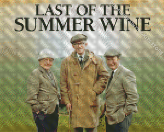 Last Of The Summer Wine Series Poster Diamond Painting