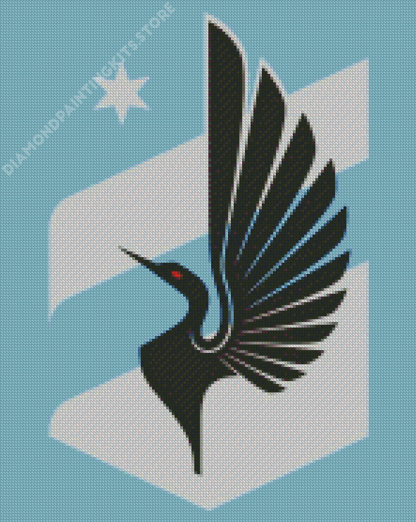 Minnesota United FC Logo Art Diamond Painting