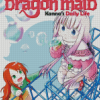 Miss Kobayashis Dragon Maid Poster 5D Diamond Painting
