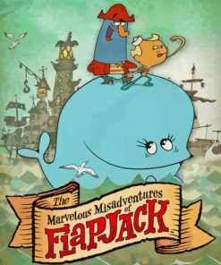 The Misadventures Of Flapjack Animated Tv Serie Diamond Painting