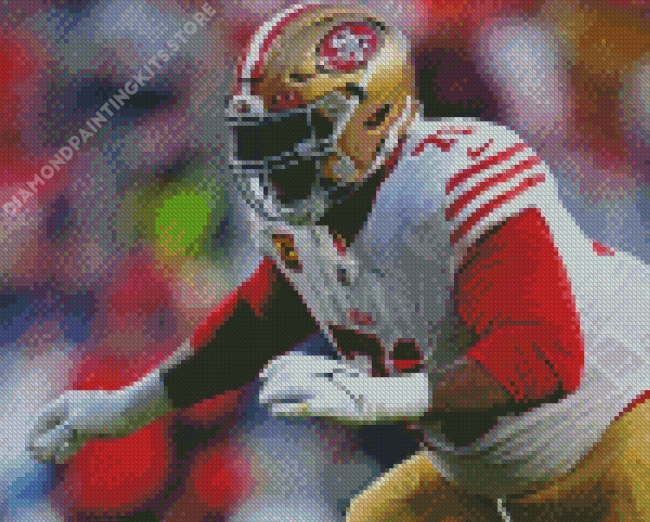 Trent Williams American Football Offensive Tackle Diamond Painting