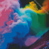 Aesthetic Colorful Smoke Art Diamond Painting