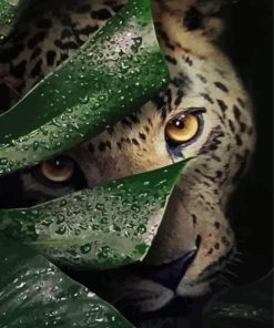 Aesthetic Tiger Eyes Diamond Painting