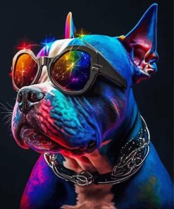 Cool Dog Diamond Painting