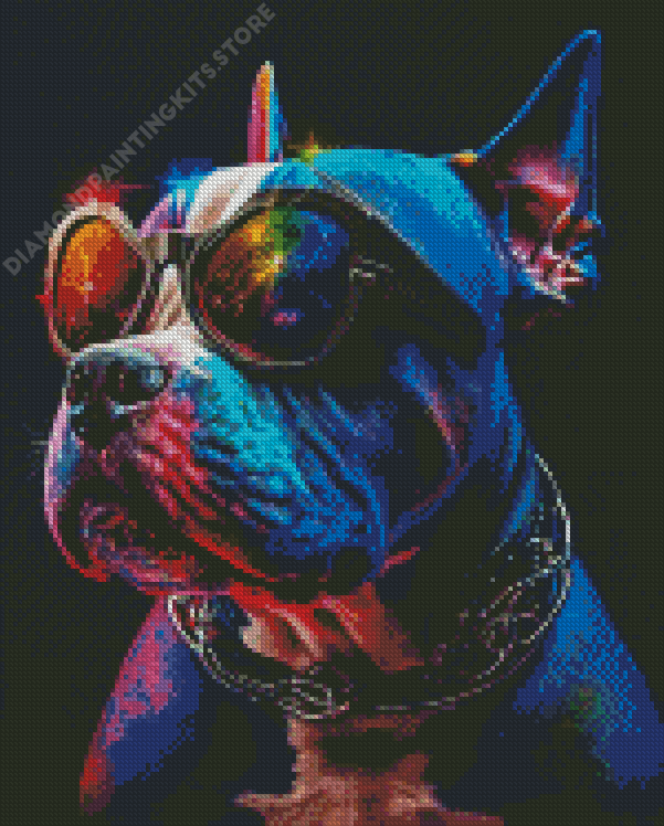 Cool Dog Diamond Painting