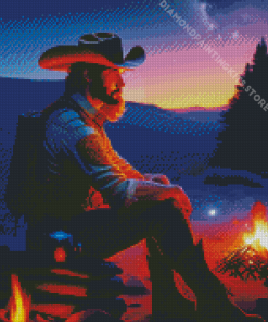 Cowboy Man 5D Diamond Painting